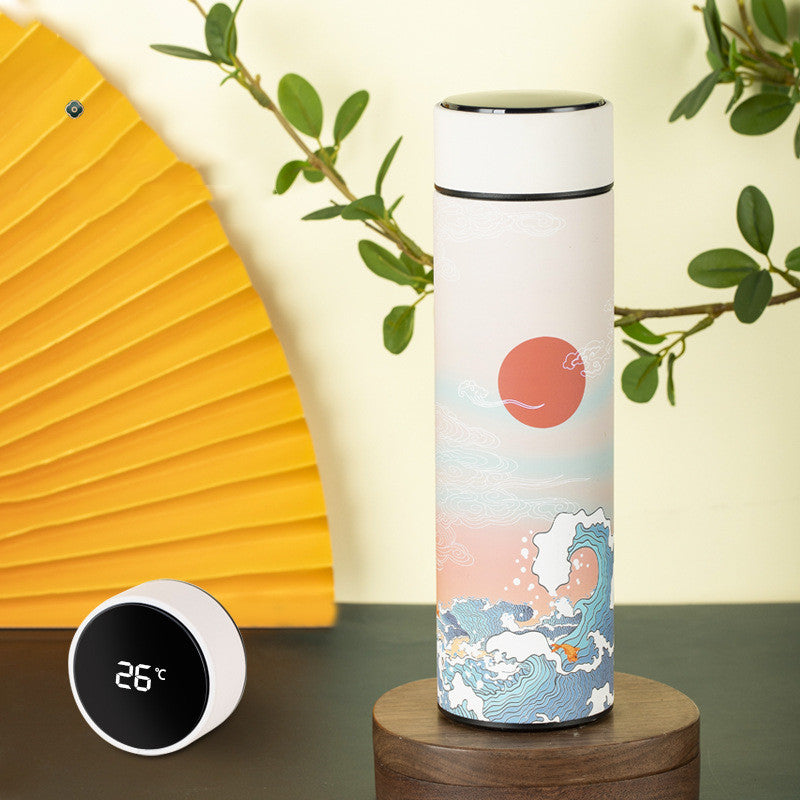Smart Touch Display Temperature Water Cup