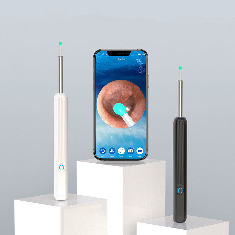 NE3 Ear Cleaner Otoscope Ear Wax Removal Tool With Camera LED Light Wireless Ear Endoscope Ear Cleaning Kit For phone